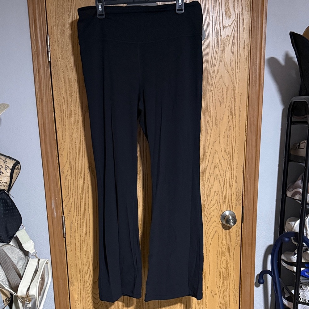 lululemon athletica Black Boot Cut Pants